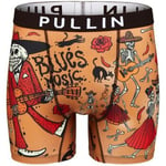 Boxers Pullin  Boxer Long Homme BLUES Beige