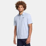 Polo Under Armour Tech™ pour homme Nimbus Bleu / Pitch Gris XXL