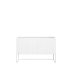 Asplund Kilt Light 137 sideboard white, 3 dörrar