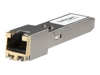 Startech.Com Hp Jl563a-Kompatibel Sfp+ Sändarmodul - 100/1000/10000Base-Tx - Sfp+ Sändar/Mottagarmodul (Likvärdigt Med: Hp Jl563a) - 10Gbe - 10Gbase-T, 1000Base-T, 100Base-Tx, 10Base-T - Rj-45 - Upp Till 30 M - För Hpe Aruba 8320, 8325-48Y8c, Macsec