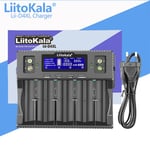 Veitokala Lii-D4xl 21700 Chargeur De Batterie Pour 18650 18350 26650 16340 14500 3.7v 1.2v 3.2v Ni-Laissée/Cd,Aa Aaa Sc D C Chargeur De Batterie - Type Lii-D4xl #B