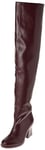 Pinko Femme Dussek Bottes Simili Cuir Tendance, Ww5 Cassis Intense, 36 EU