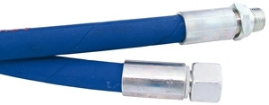 Ht-slang 50 m 3/8"in x 3/8"utv blå stålarmerad 250 bar 160°c