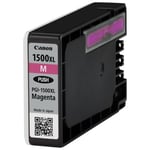 Canon Cartouche d'encre magenta haut rendement PGI-1500XL