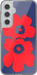 Samsung x Marimekko Dual Layer -suojakuori Galaxy A55:lle, Navy/Red