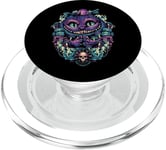 Cheshire Cat shirt Alice in Wonderland Graphic PopSockets PopGrip for MagSafe