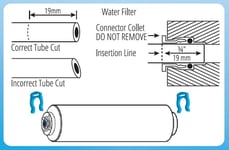 2x  Fridge Filter Compatible with Samsung Da29-10105J Hafex/Exp, Daewoo DD-07098