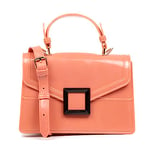 IRIA QUINTANA. Zapponeta mini sac fourre-tout en PVC 21 x 7 x 14,5 cm Couleur : rose foncé, Rose foncé, Utilitaire