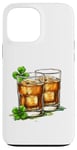 iPhone 13 Pro Max St. Patricks Day Paddys Design Fun to Beers Whiskey Party Case