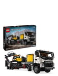 LEGO Volvo Fmx-Lastbil Og Ec230 Elektrisk Gravemaskine Multi/patterned