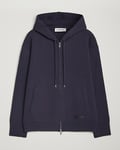 Lanvin Merino Full Zip Hoodie Japanese Ink