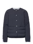 Mixed Baffle Lw Jacket Navy Tommy Hilfiger