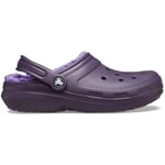 Crocs Classic Lined Clog Dark Iris Size 2 UK Men/ 3 UK Women