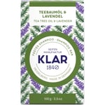 Klar Seifen Tea Tree Oil & Lavender Shampoo Bar 100 g