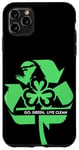 Coque pour iPhone 11 Pro Max Go Green - Live Clean - Shamrock Modern Recycling