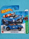 Volvo P1800 GASSER 153 🔥 1:64 Hot wheels 2024 HW Reverse Rake Bleu