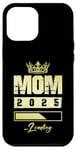 Coque pour iPhone 12 Pro Max Maman 2025 Loading | Citation Mère Bébé Enceinte