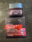 L'Oreal Paris Revitalift Laser Face Night Cream, X3 Triple Action Anti-Ageing