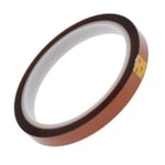 Rouleau de Ruban Adhésif Polyimide Kapton Haute Température Résistant à La Chaleur Kapton Ruban Adhésif - 33M 10 mm