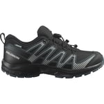 Salomon Juniors' XA Pro V8 ClimaSalomon Waterproof Black/Phantom/Dark Slate, Black / Phantom / Dark Slate, 32