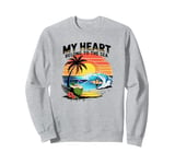 My Heart Belong To The Sea Beach Lifestyle Sweatshirt