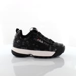 Fila Disruptor Womens Black Trainers - Size UK 4.5