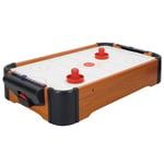 ColorBaby 46614 Jeu de Table de Hockey en Bois 56 x 31 x 10 cm, CB Games, 2 poussoirs Base en Feutre, 2 disques et 2 marqueurs, pour Enfants à partir de 6 Ans, Cadeaux et Jouets pour Enfants