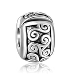 JMQJewelry Spacers Irish Celtic Kont Wife Husband Friendship Charms Fits Pandora Bracelets Mama Bear Valentines Day 2024