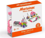 Mini Waffle Building Blocks 140 Pieces Constructor Large Pink Marioinex 902837