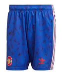 adidas MUFC HUFC SHO Shorts de Sport Homme, Bold Blue, FR : 2XL (Taille Fabricant : 2XL)