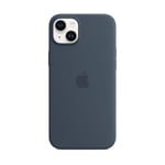 Apple iPhone 14 Plus Silicone Case with MagSafe - Storm Blue