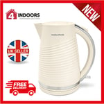 Morphy Richards 108267 Dune Cordless 1.5l 3kw Rapid Boil Jug Kettle Cream -