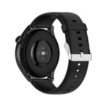 Huawei Watch 3 / 3 Pro / GT 2e - Premium sport silikon klockarmband 22 mm - Svart