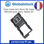 Tiroir Carte Sim Micro Sd Carte Mémoire Pour Sony Xpéria Z5 Compact