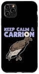 Coque pour iPhone 11 Pro Max Keep Calm And Carrion Vautour Scavenging Bird