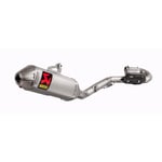 Helsystem akrapovic - Evolution line avgassystem titanium