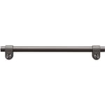 Pull Bar Handtag Cast 300 mm, Gun Metal