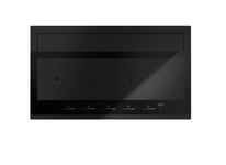 Airforce Innova Slim Pro 90cm Filtering Induction hob with rear downdraft extraction with on-board motor, slider touch controls