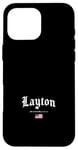 Coque pour iPhone 16 Pro Max Layton Gothic Design