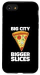 Coque pour iPhone SE (2020) / 7 / 8 Design amusant Love Pizza Big City Style