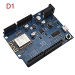 D1 1 pièces WeMos D1 Mini Pro /D1 Mini /D1 NodeMcu 4M octets Lua WIFI Internet des objets carte de développement basée ESP8266 NODEMCU