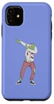 Coque pour iPhone 11 Zombie drôle Dabbing Halloween Party Fun