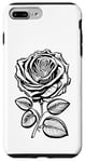 Coque pour iPhone 7 Plus/8 Plus Rose romantique