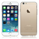 NOVAGO Compatible avec iPhone 6 et iPhone 6S (4.7") - Coque Arriere Souple Transparente et résistante