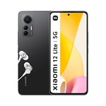 Xiaomi 12 Lite 5G - Smartphone 8+256 GB, Ecran 6.55” 120Hz AMOLED, Processeur Snapdragon 778G, Triple Camera 108MP, Batterie 4300mAh avec la Turbo Charge 67W, Noir (Version FR + 2 Ans de Garantie)