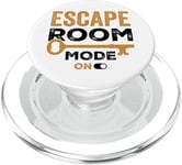 Cool Escape Room Game Design for Escape Room Player PopSockets PopGrip for MagSafe