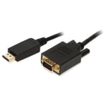 2-Power HDMI til DVI Kabel - 1m