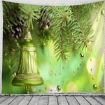 Tenture Murale Tenture Murale Nuit Maison Déco Château De Noël Tapisseries Imprimées Grande Taille Goutte Apestries-230X150Cm