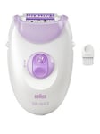 Braun Silk-Epil 3 Corded Epilator 3-000 Purple