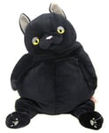 Shinada Global Plush Doll Mochi Neko Cat Kuro L w/Tracking# New Japan